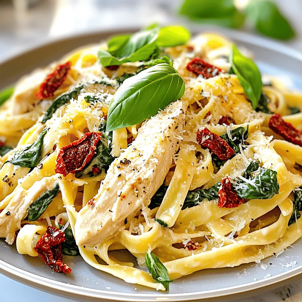 Sun-Dried Tomato Chicken Pasta Simple and Tasty Meal