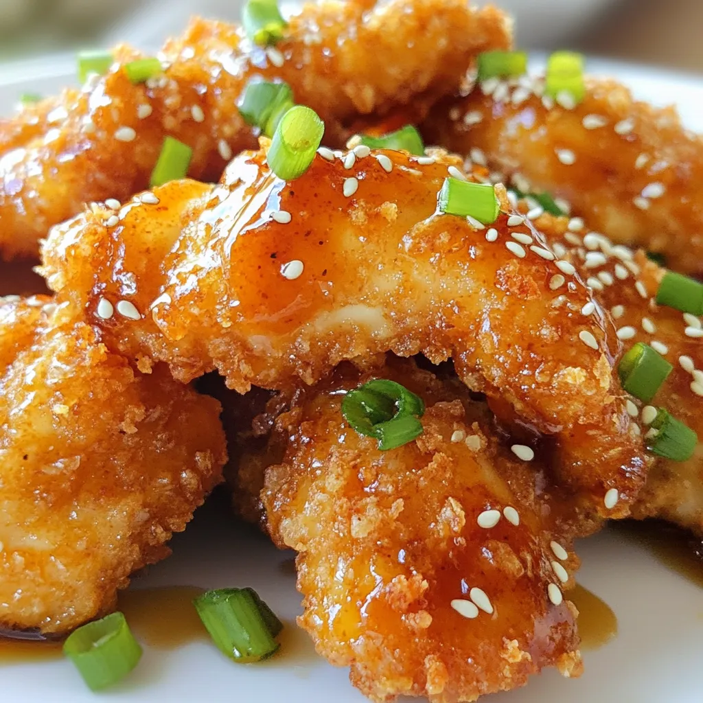 Honey Sriracha Chicken Tenders Flavorful Dinner Idea