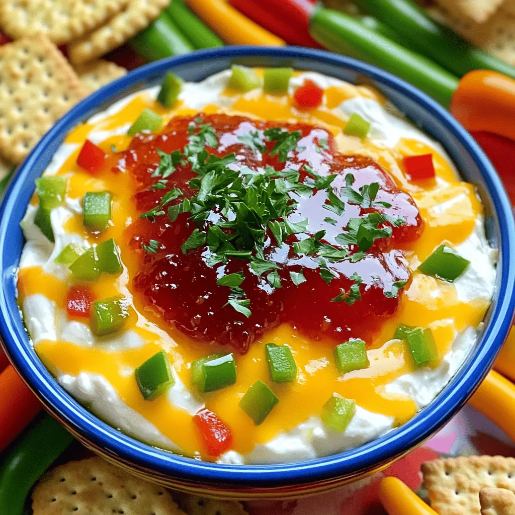 Pepper Jelly Cheese Dip Flavorful and Easy Recipe