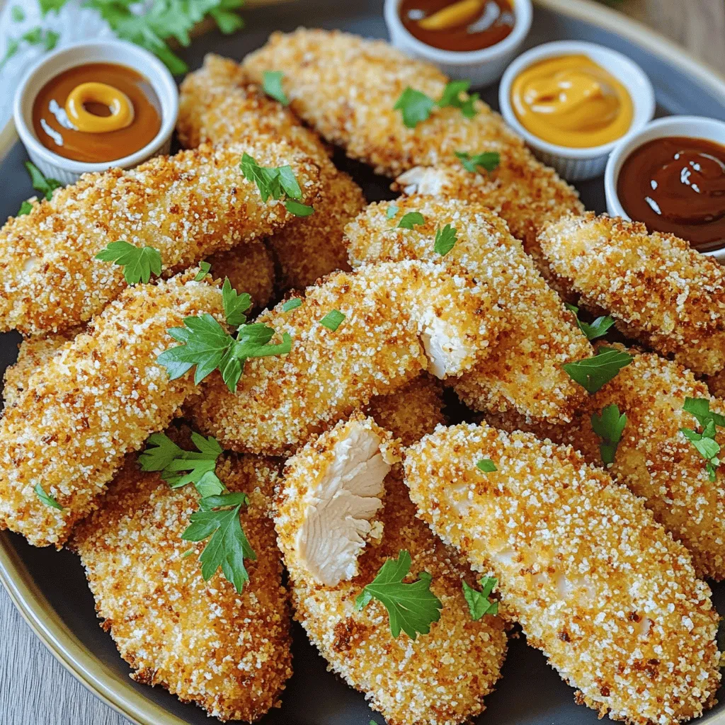 Crispy Chicken Tenders Recipe Quick and Easy Steps
