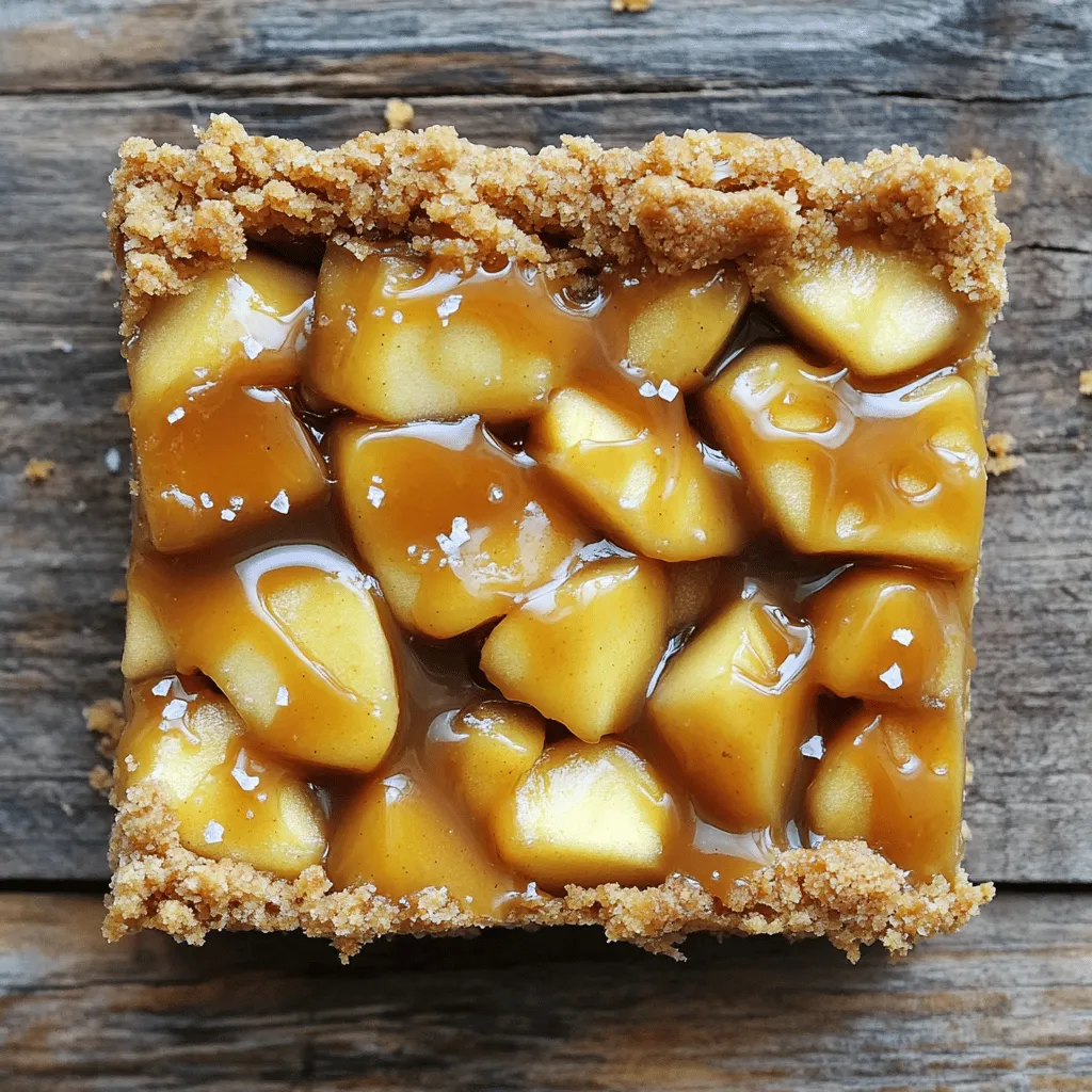 Salted Caramel Apple Pie Bars Irresistible Dessert Delight