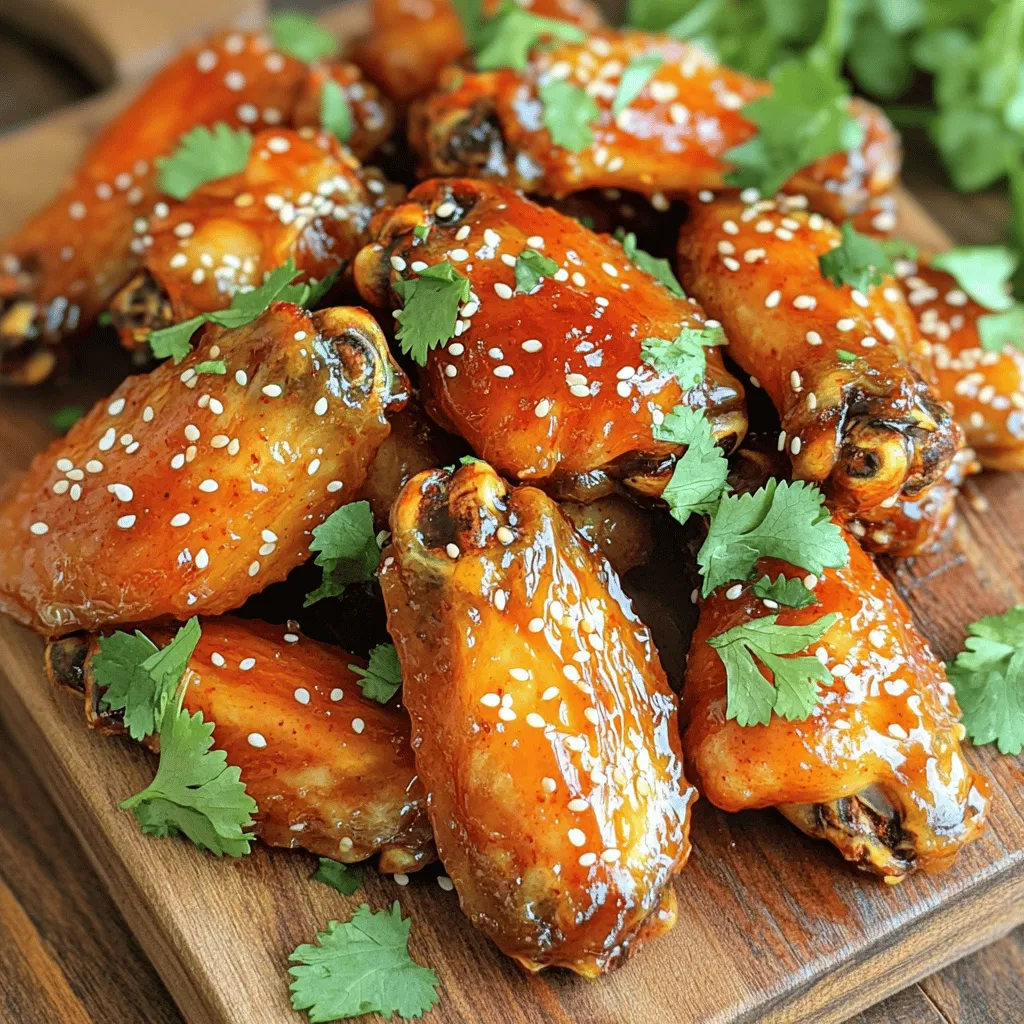 Air Fryer Honey Sriracha Wings Flavorful and Easy Meal