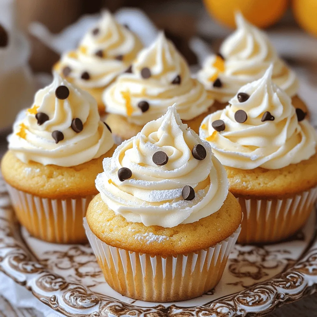 Cannoli cupcakes blend the classic Italian pastry with a fun twist. They capture the rich, creamy filling of a traditional cannoli and nestle it inside a soft cupcake. You get the best of both worlds in every bite. The frosting is often made with ricotta cheese and dusted with chocolate chips, just like real cannoli.