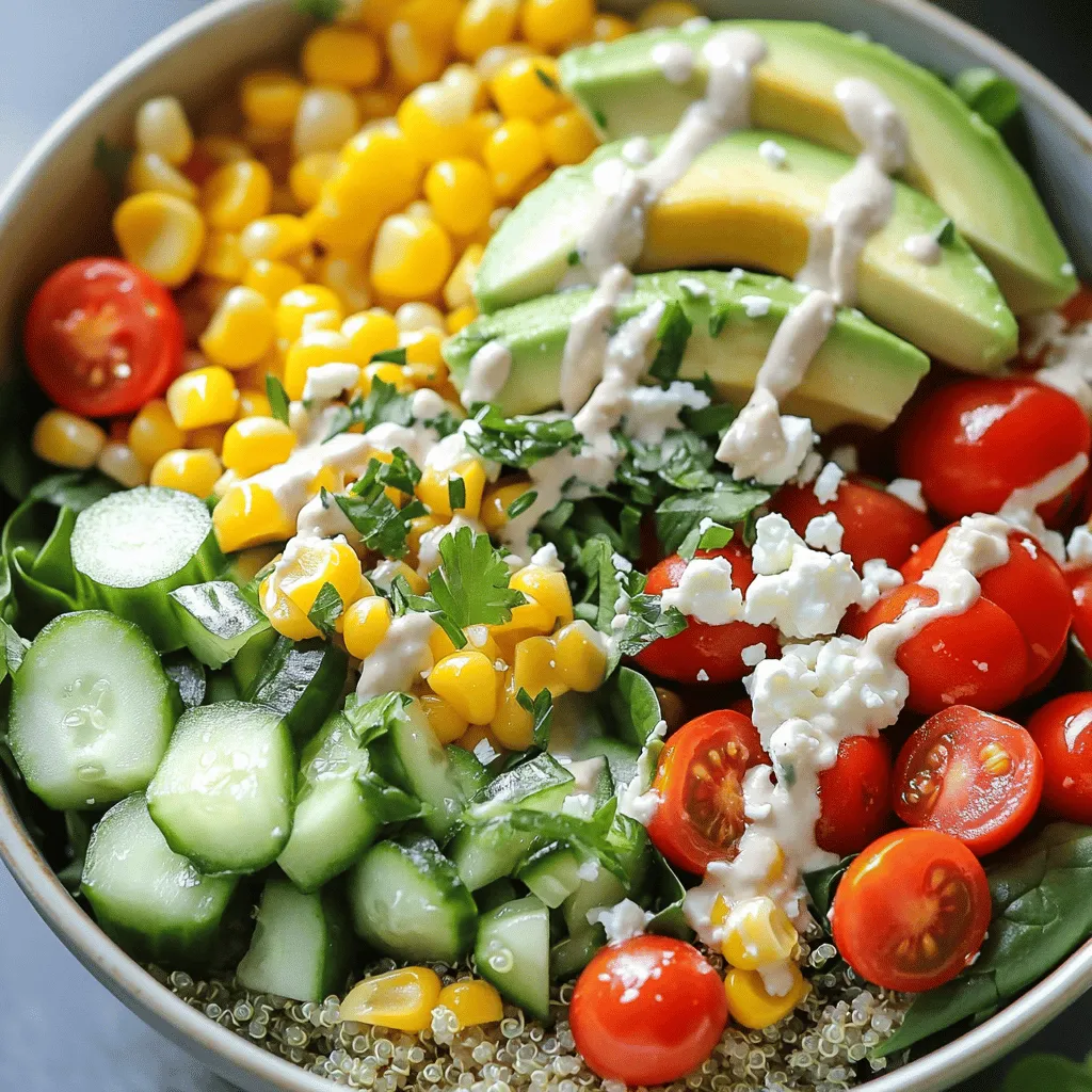 Summer Veggie Power Bowls Healthy and Flavorful Dish