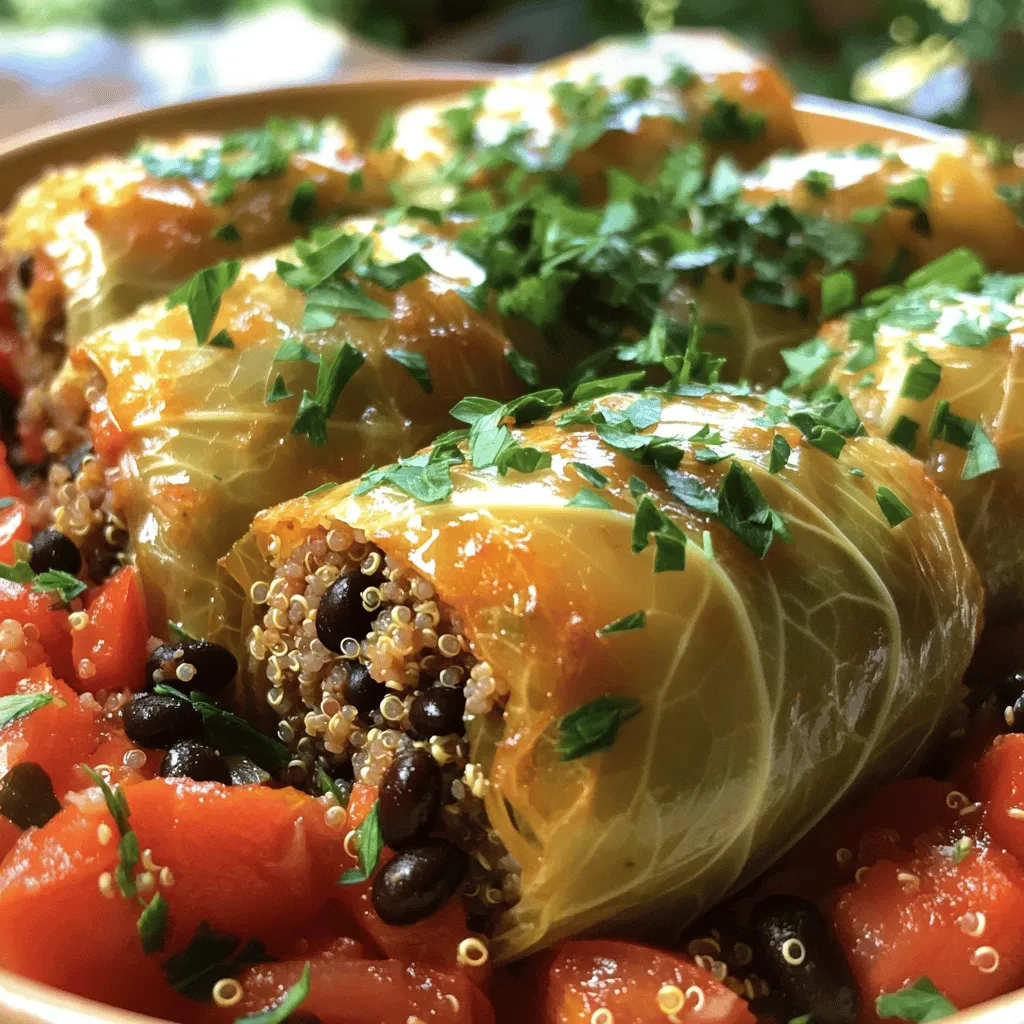 Savory Stuffed Cabbage Rolls: A Wholesome and Nutritious Delight