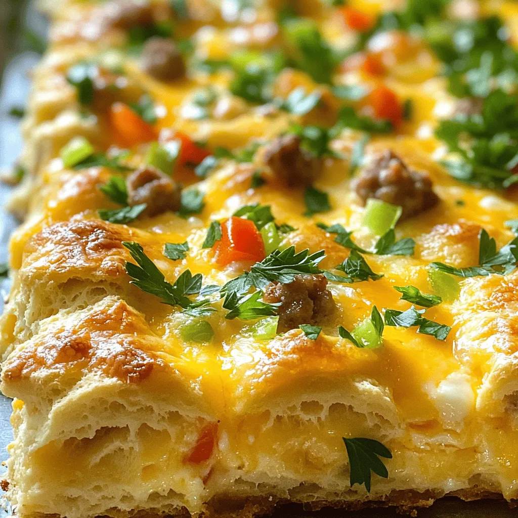 Butter Biscuit Breakfast Bake Recipe