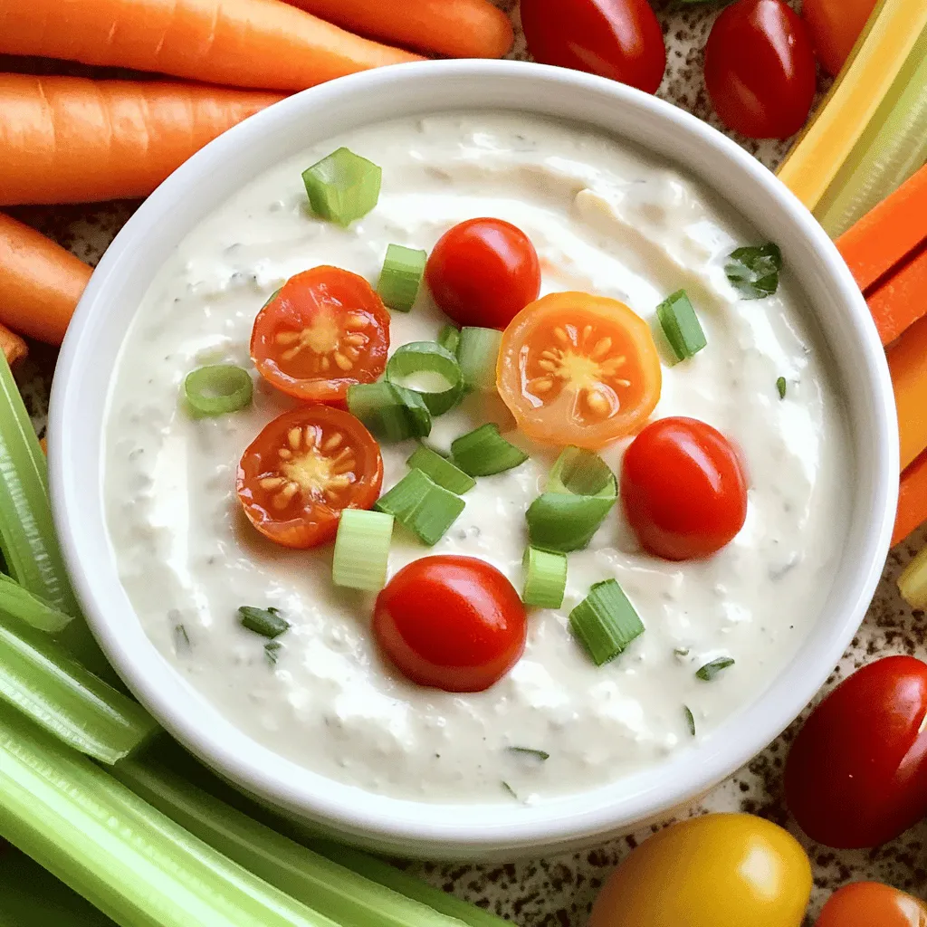 Cottage Cheese Ranch Dip Flavorful and Easy Recipe