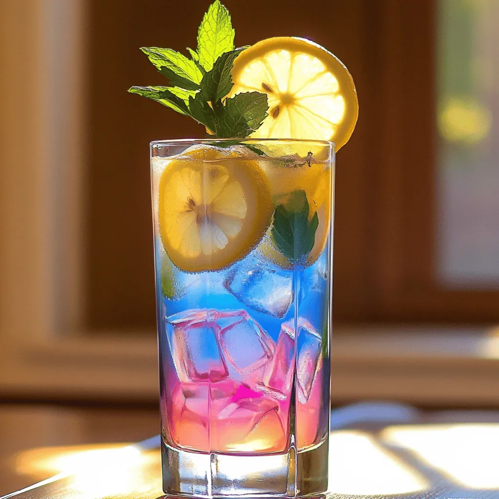 Color Changing Lemonade Refreshing Summer Delight