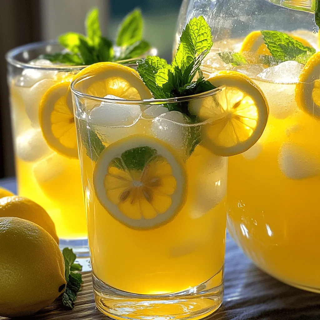 Condensed Milk Lemonade Refreshing and Easy Recipe