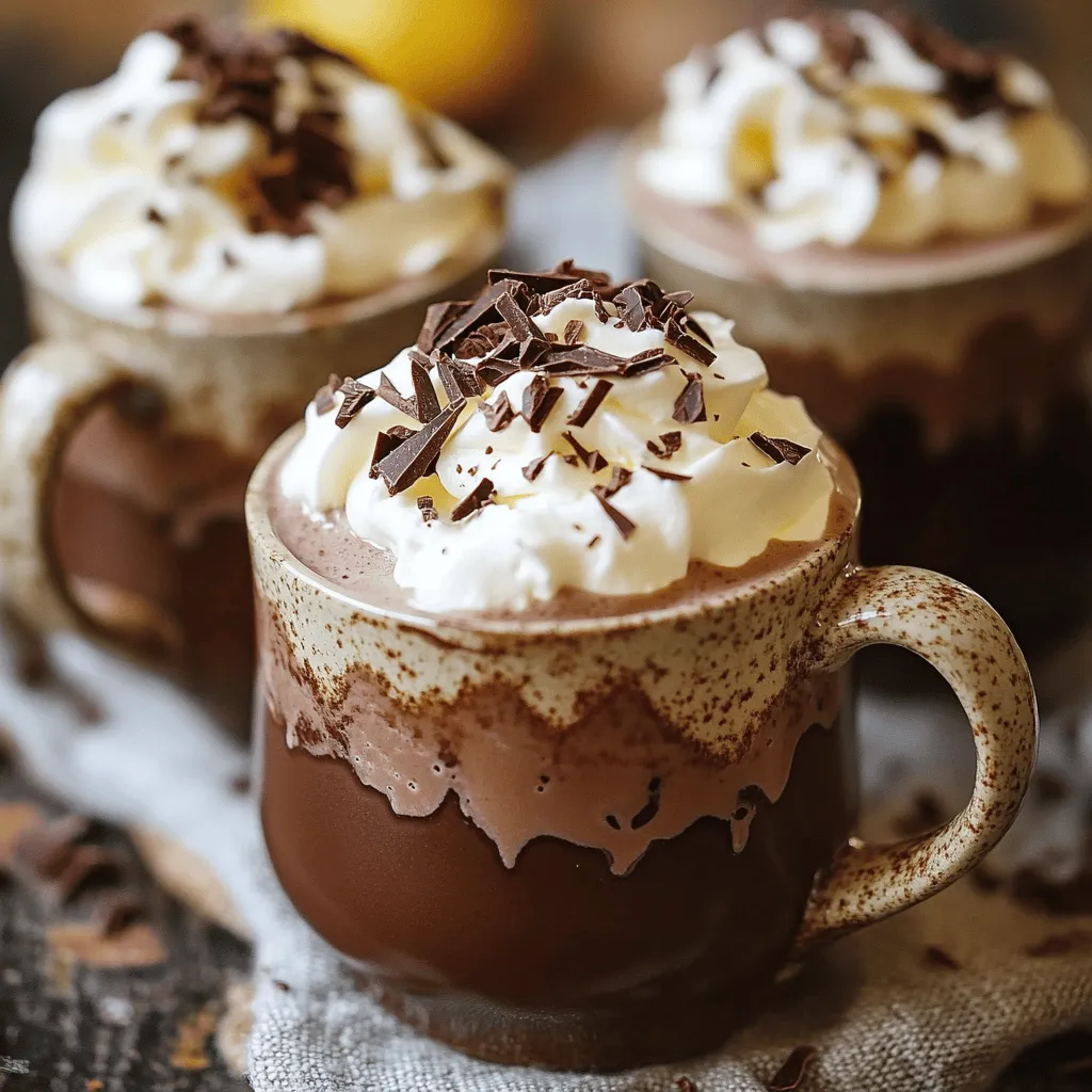Italian hot chocolate stands out for its rich and thick texture. Unlike regular hot cocoa, it feels like a dessert. The preparation uses high-quality chocolate, often with a high cacao percentage.
