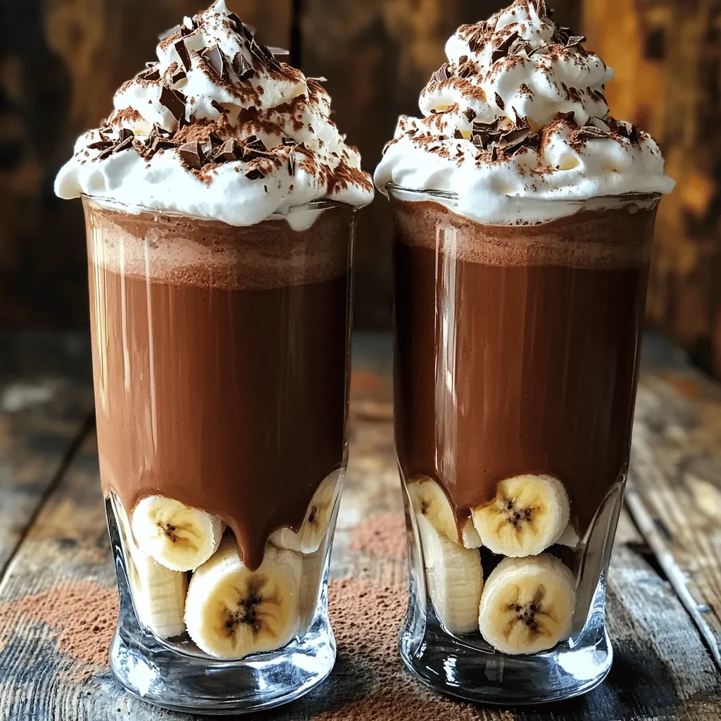 Nutella Banana Shake Creamy and Smooth Recipe