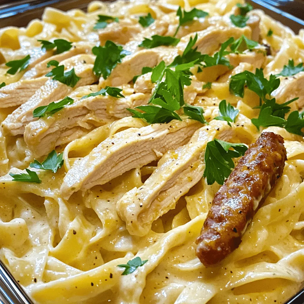 Cajun Chicken and Sausage Alfredo: A Flavorful Delight