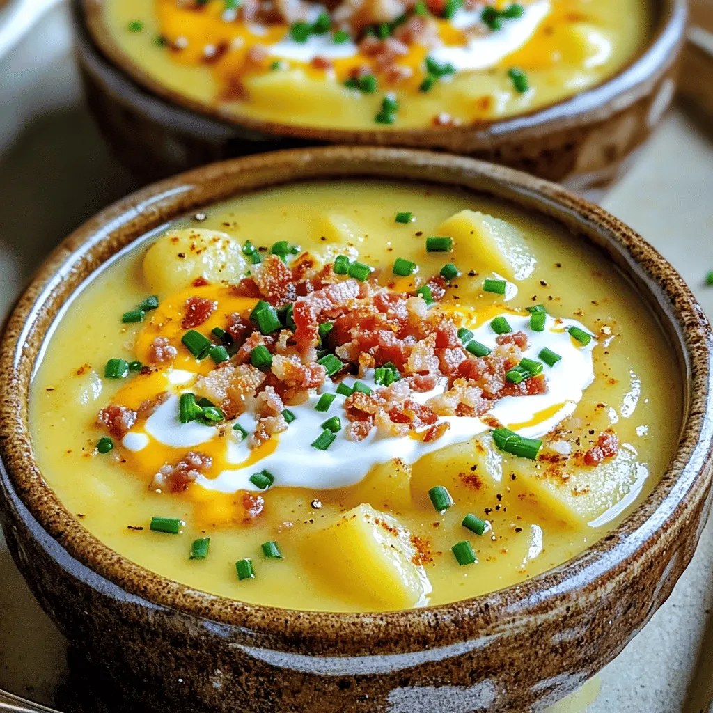 Crockpot Potato Soup Comforting and Easy Recipe