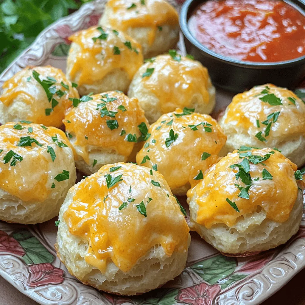 Pillsbury Biscuit Garlic Butter Cheese Bombs Delight