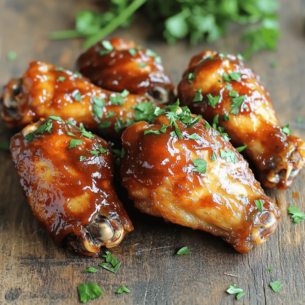 Air Fryer BBQ Chicken Wings Crispy and Flavorful Treat