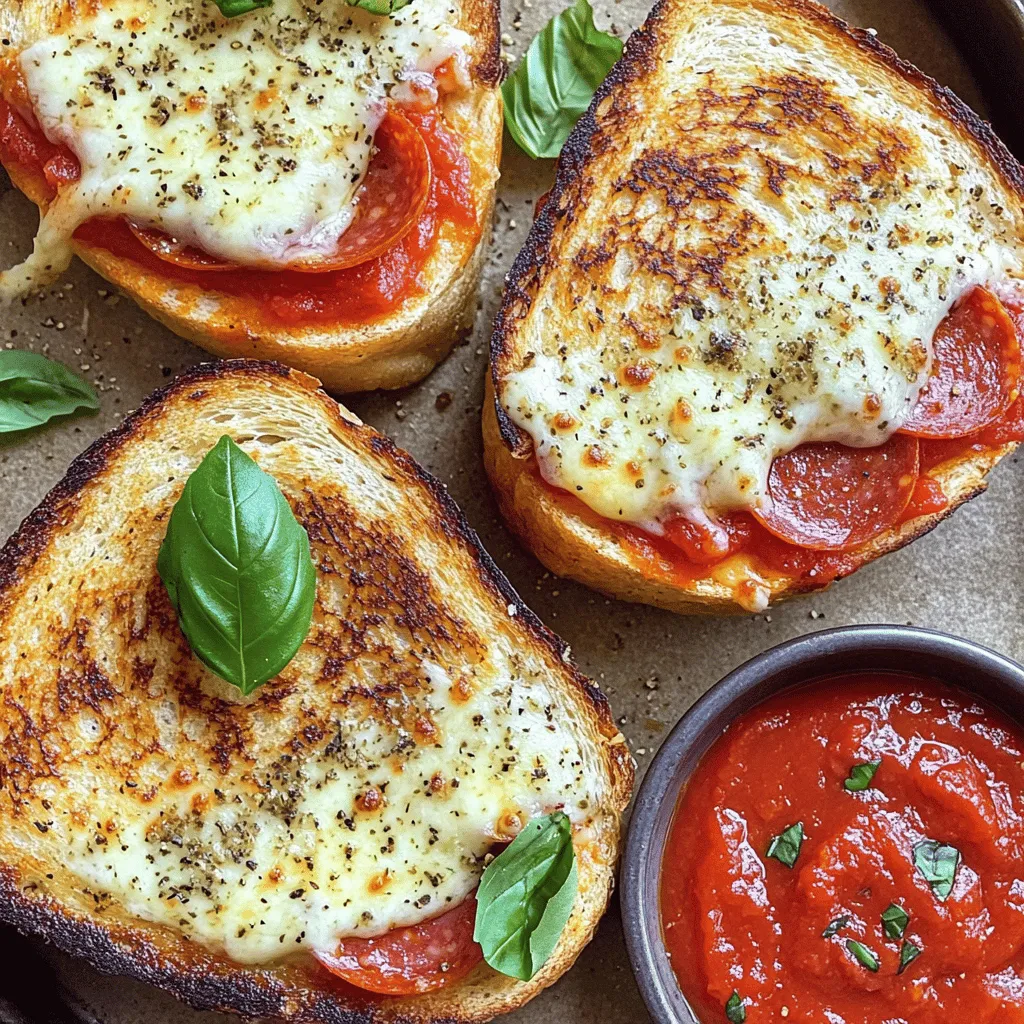 BEST RECIPE For Homemade Pizza Grilled Cheese Delight