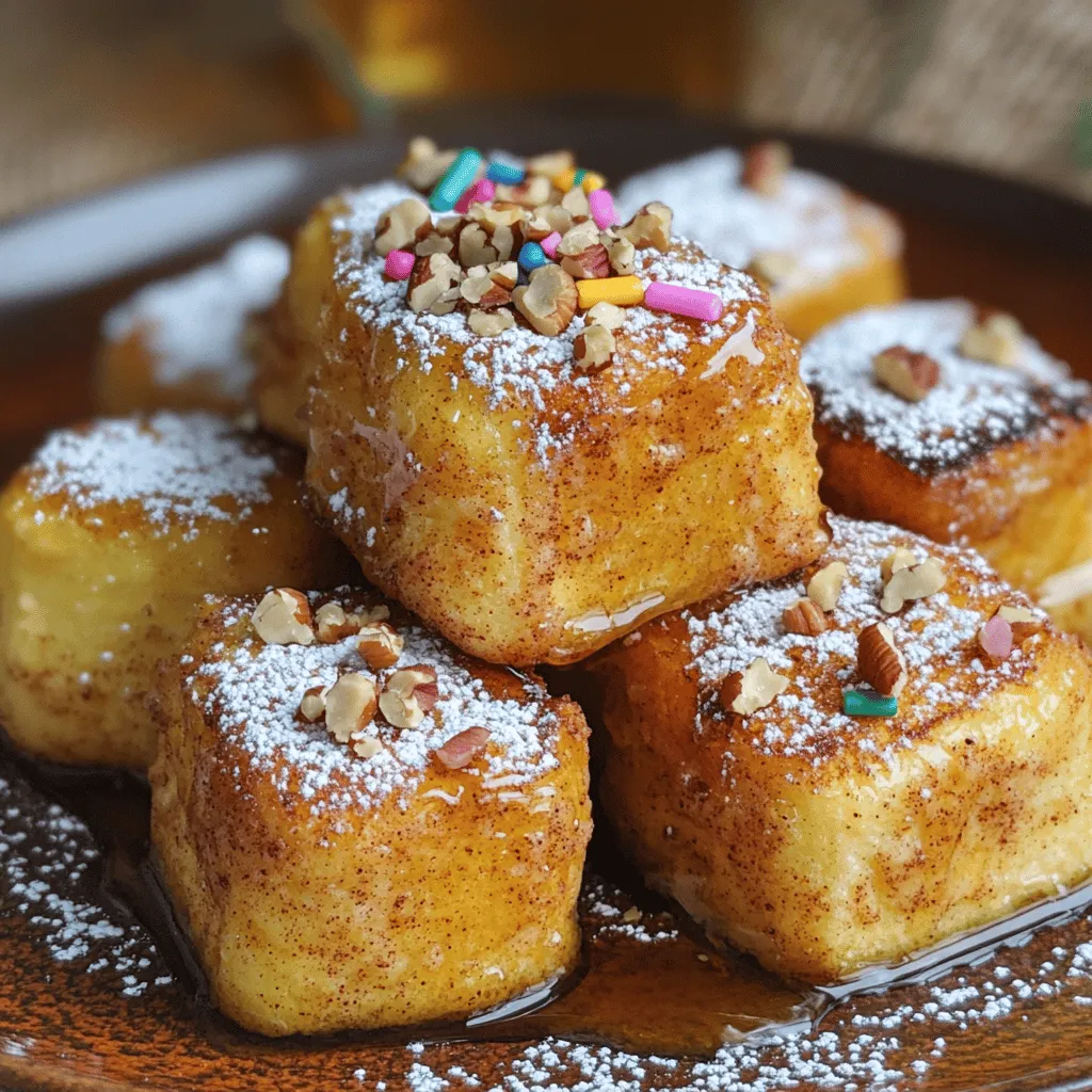 Cinnamon Roll French Toast Bites Quick and Tasty Delight