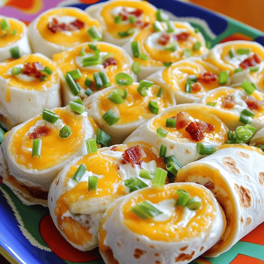 - 6 large flour tortillas - 1 cup cream cheese, softened - 1 cup shredded cheddar cheese - 1 cup cooked bacon, crumbled - 1/2 cup fresh green onions, finely chopped - 1 teaspoon garlic powder - 1 teaspoon black pepper - 1/2 teaspoon paprika (optional)