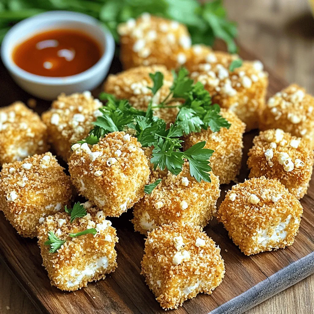 Spicy Popcorn Tofu Nuggets Crispy and Flavorful Snack