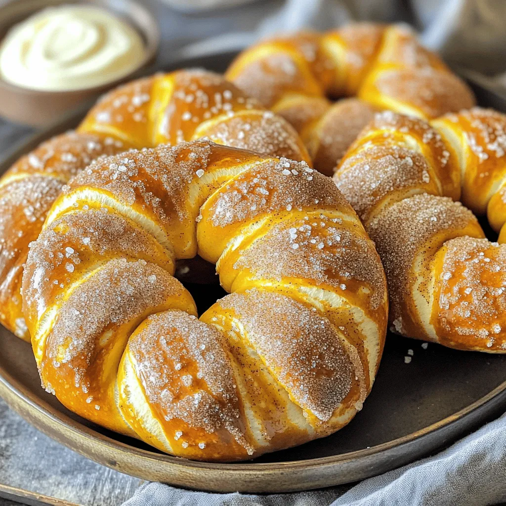 Cinnamon Sugar Soft Pretzels Delightful Homemade Snack