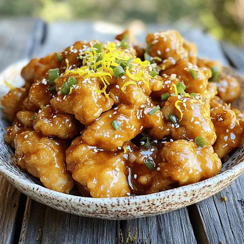 Chinese Lemon Chicken Flavorful and Easy Recipe