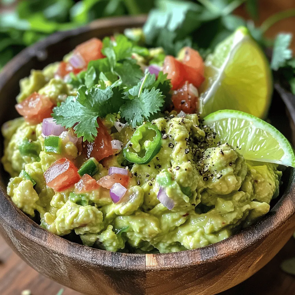 Easy Guacamole Delightful and Simple Dip Recipe