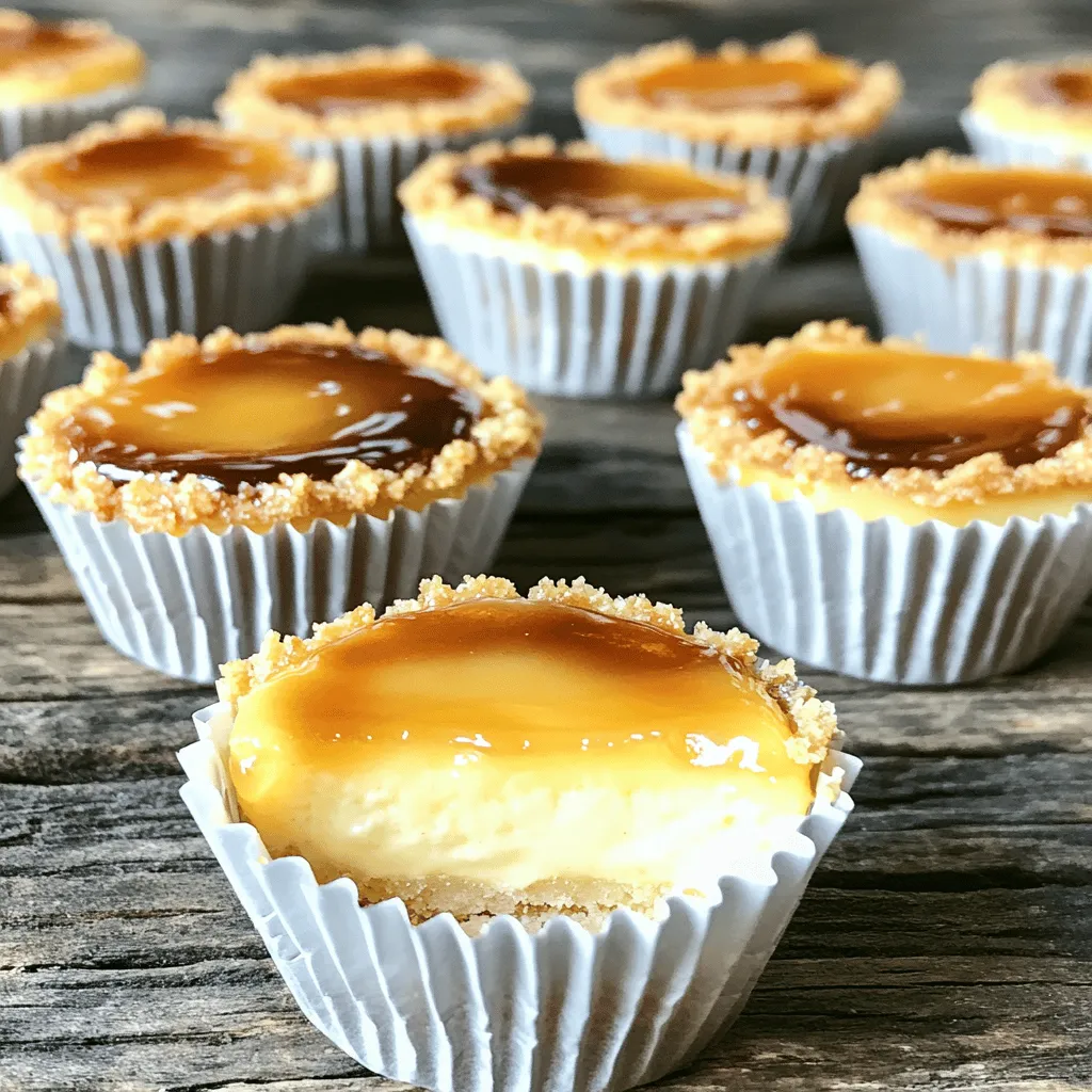 Mini Crème Brûlée Cheesecakes Recipe Delightful Treat