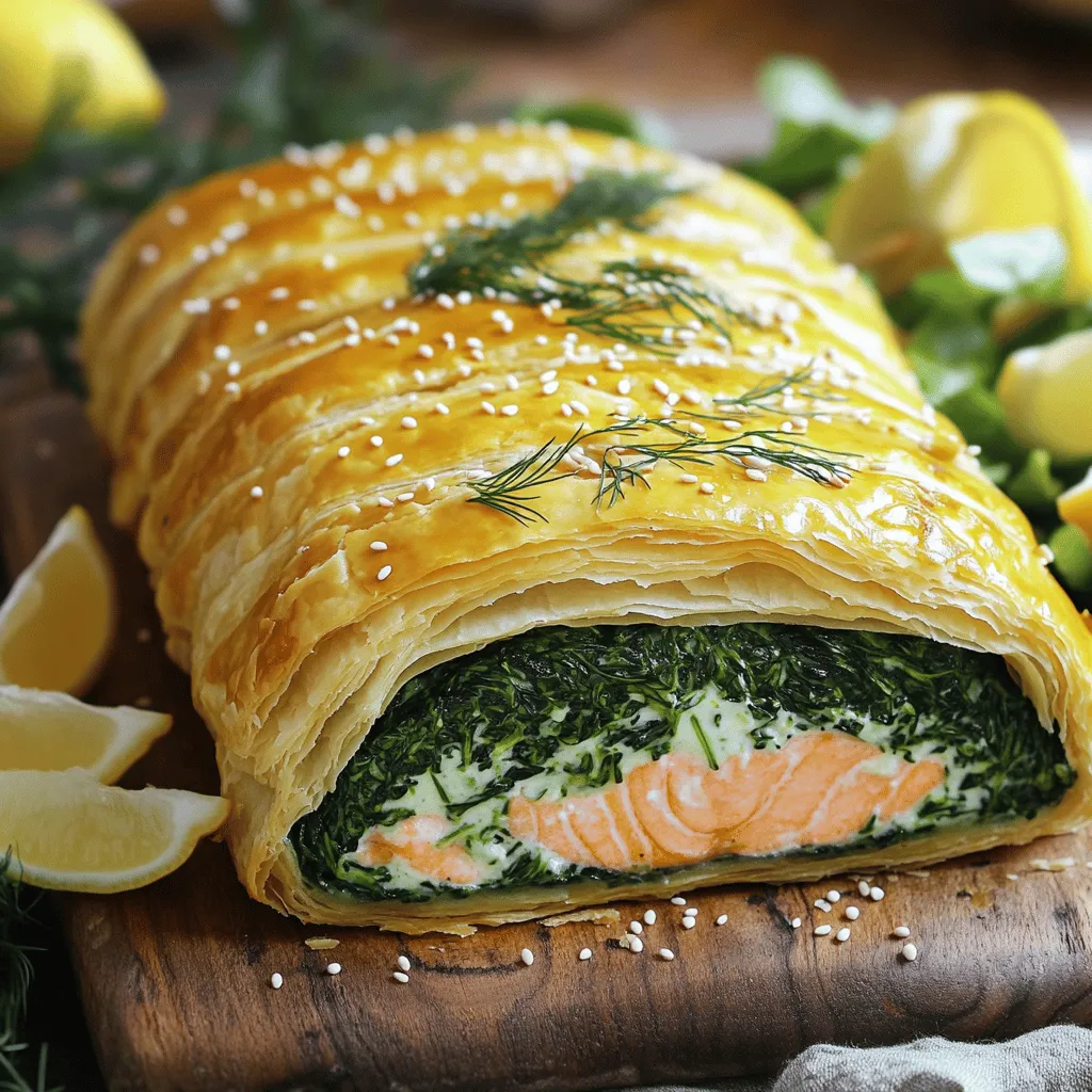 Savory Salmon Wellington Simple and Delightful Dish