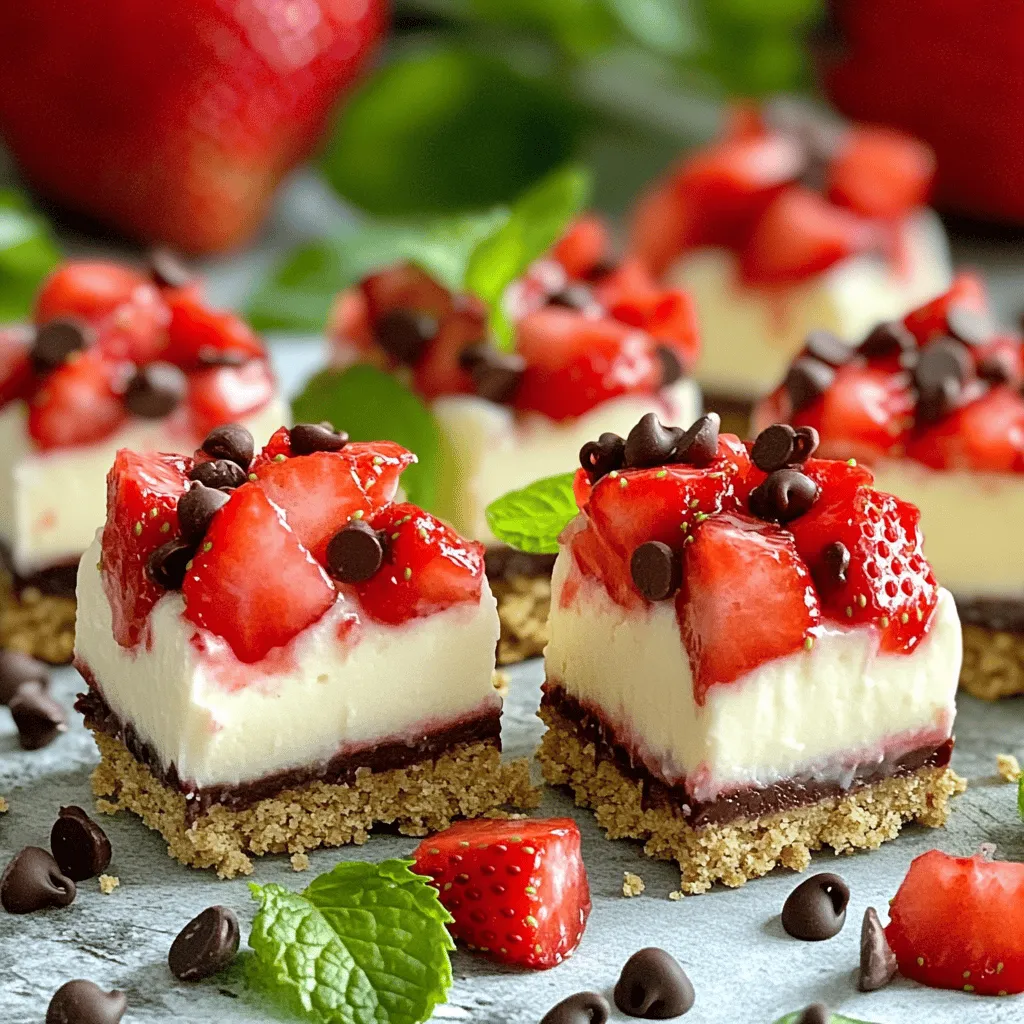 Strawberry cheesecake crunch bites are fun, bite-sized strawberry cheesecake treats. They combine creamy cheesecake with a crunchy graham cracker base. You can easily pop them in your mouth. This makes them perfect for parties or snacks.