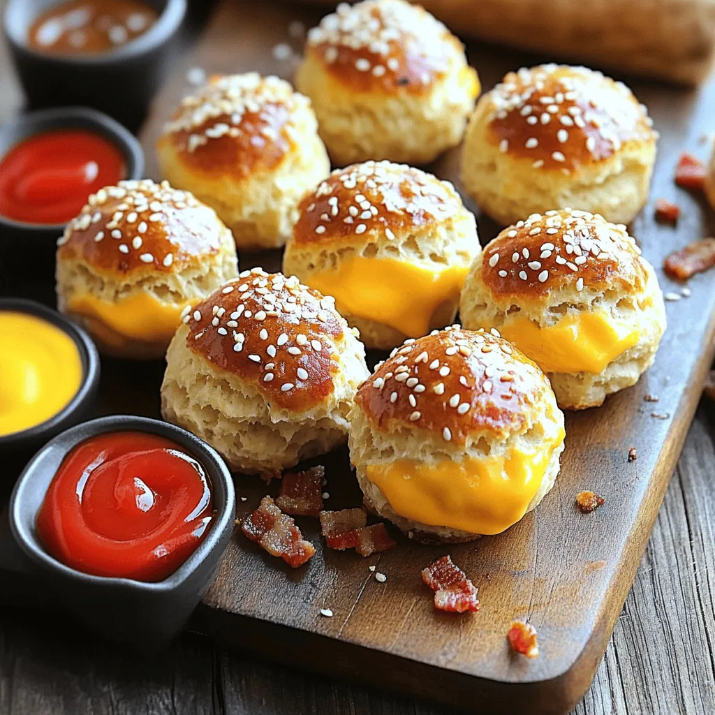 Beefy Bacon Cheeseburger Bombs Irresistible Snack Idea