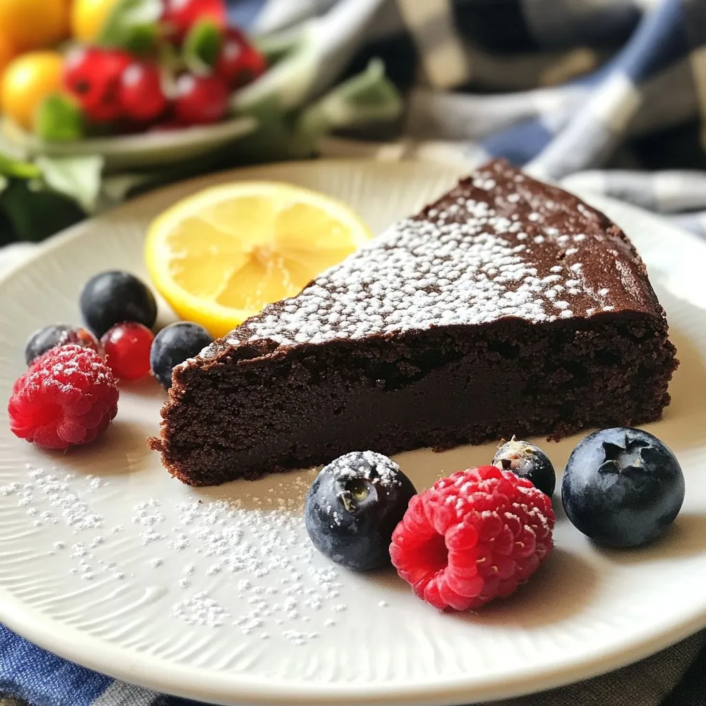Flourless Chocolate Cake Decadent Delight to Enjoy