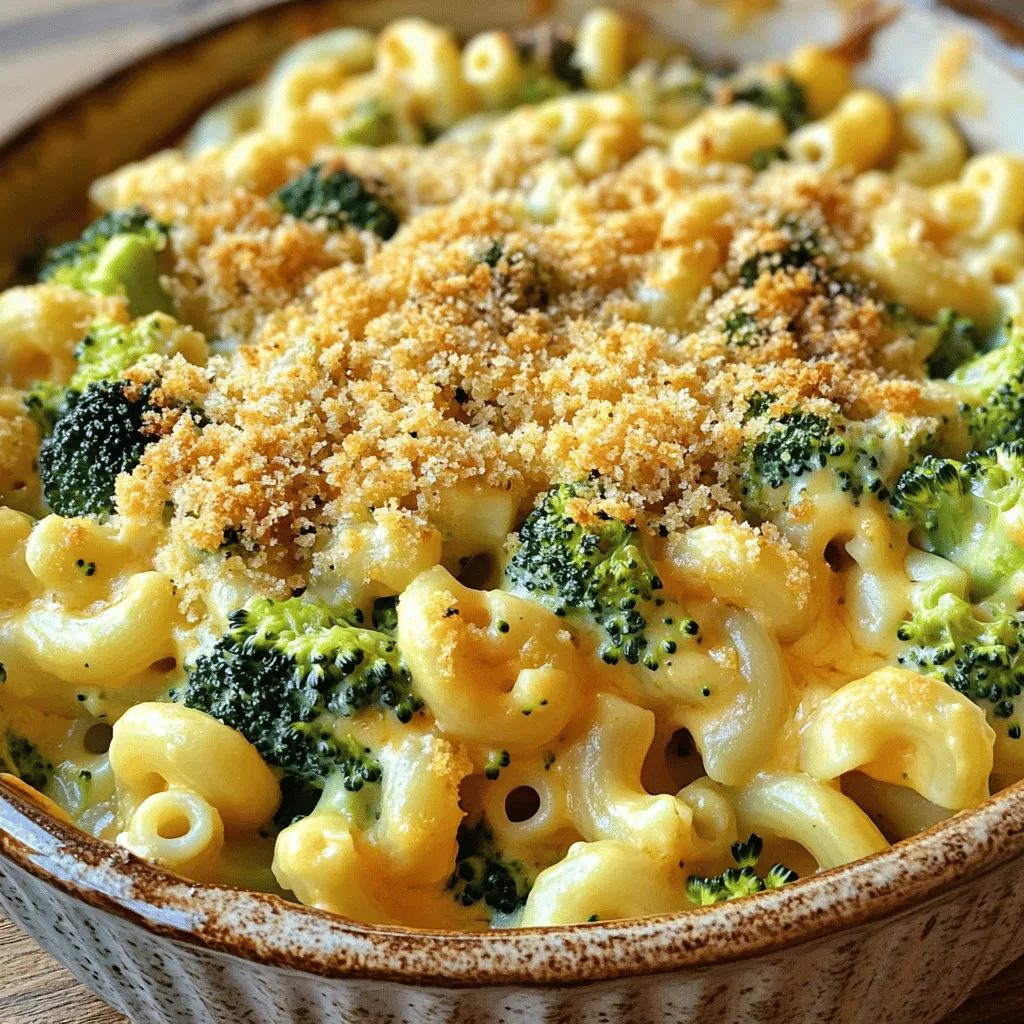 Broccoli Cheddar Mac and Cheese Easy Family Dish