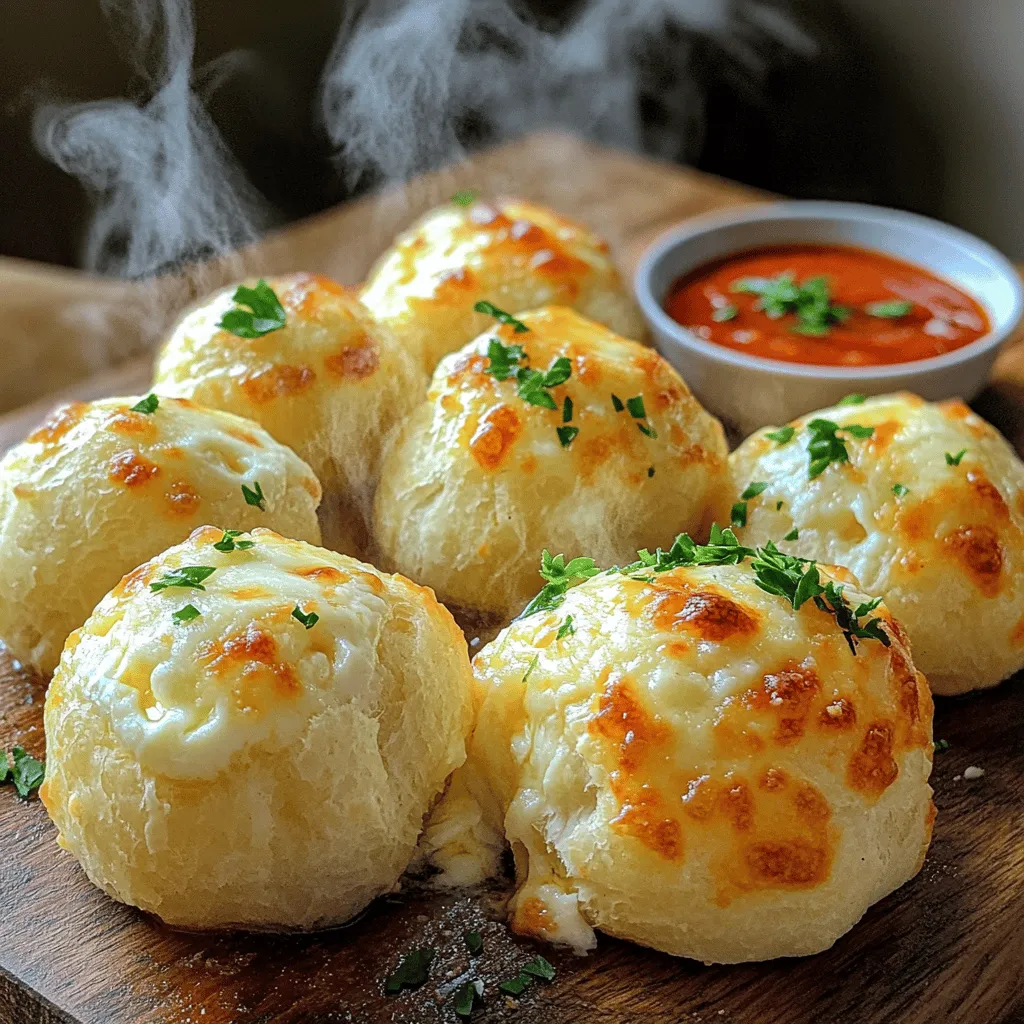 Buttery Garlic Cheese Bombs Irresistible Snack Idea
