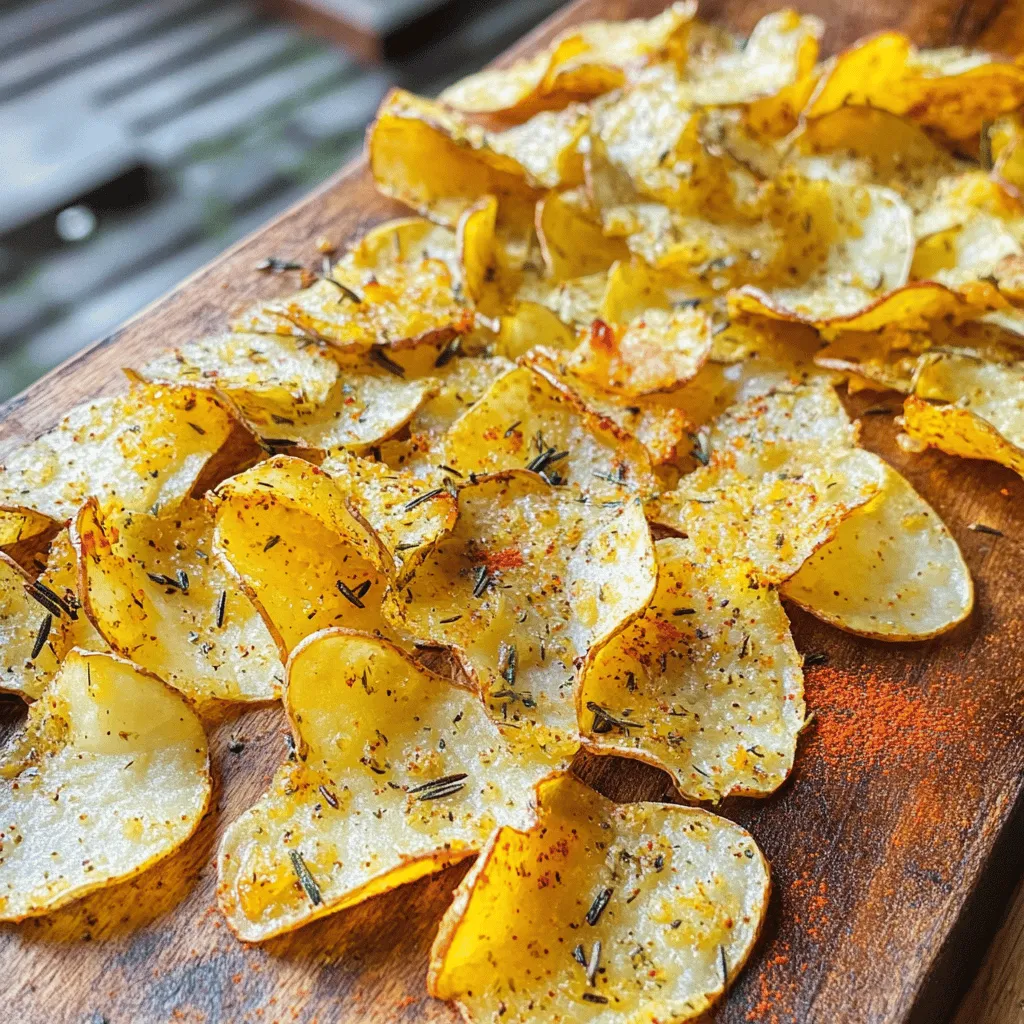 Homemade Potato Chips Crispy and Flavorful Treat
