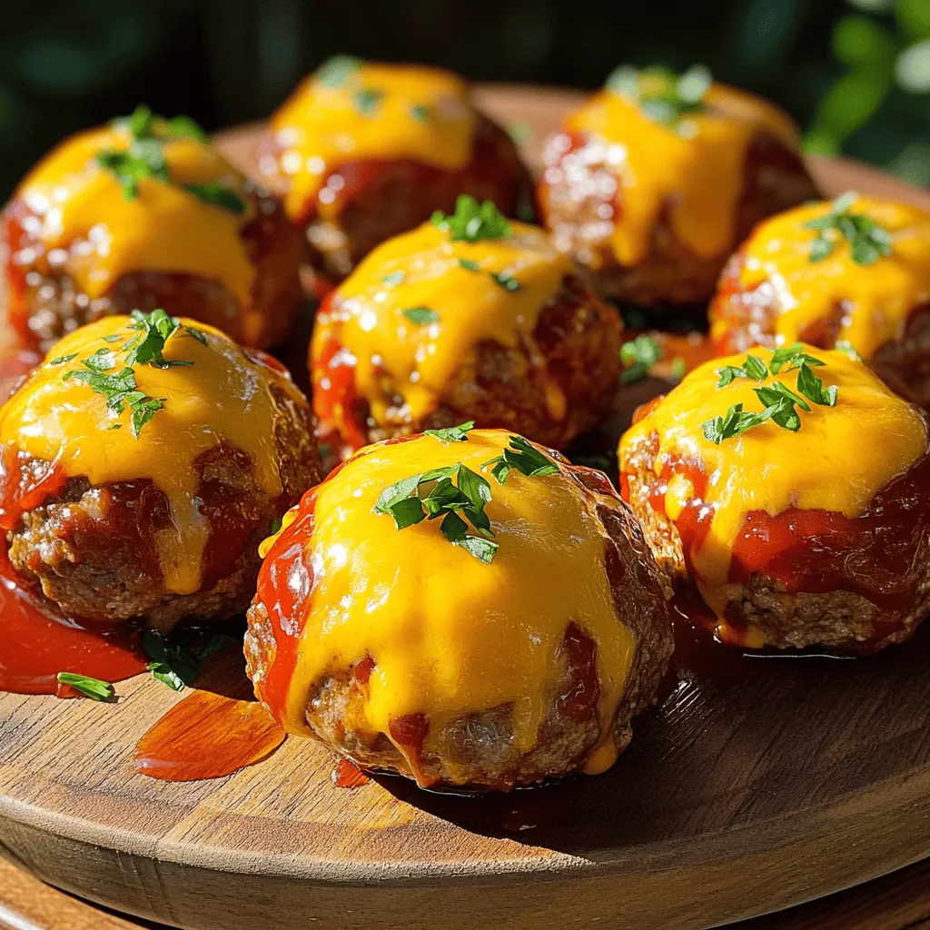 To make Cheddar-Stuffed Meatloaf Morsels, you need a few simple ingredients. Here’s the full list to get you started: