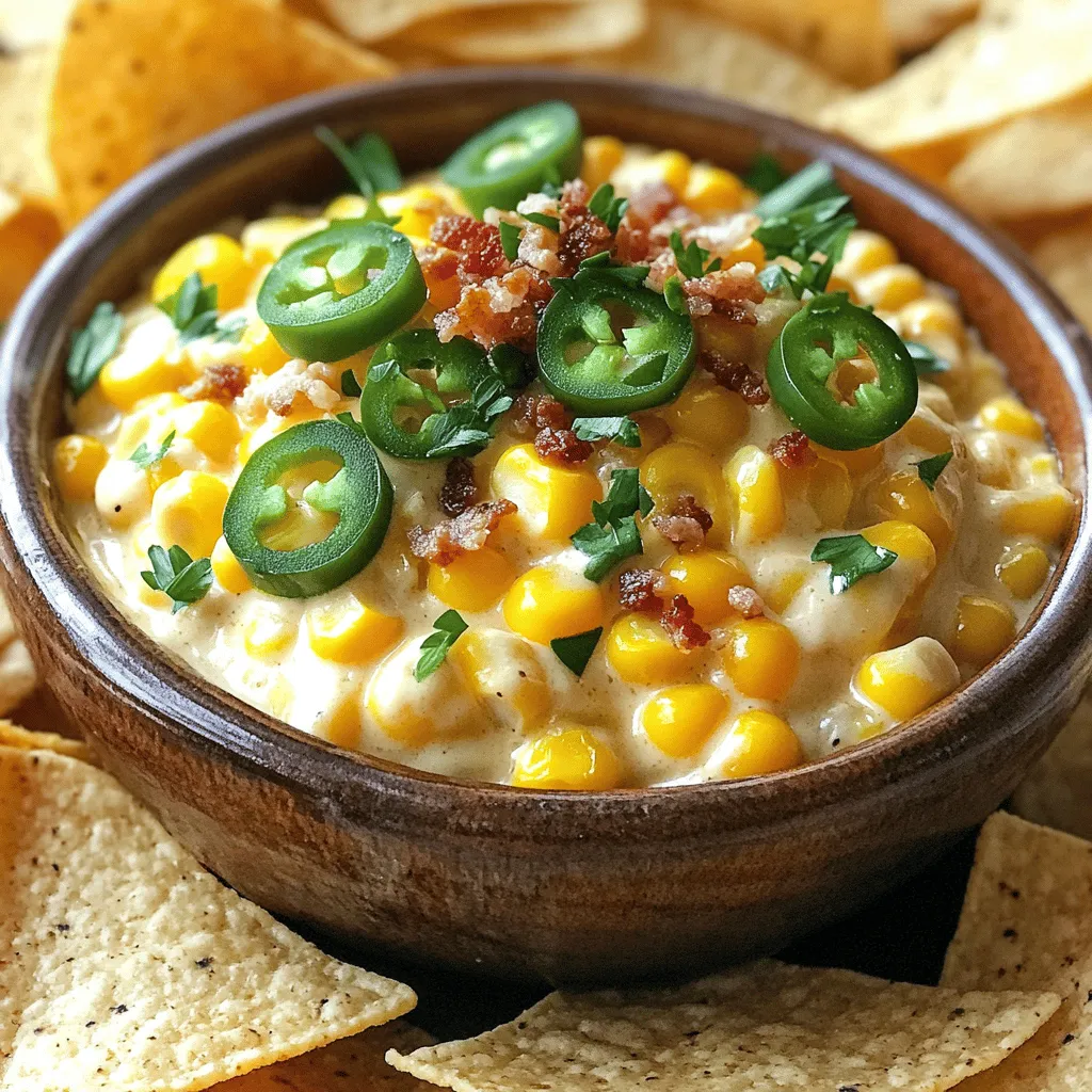 Slow Cooker Jalapeño Popper Creamed Corn