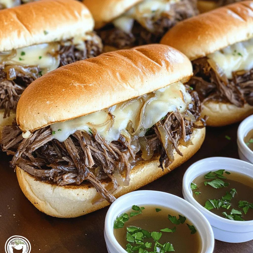 Savory Garlic Herb French Dip Recipe