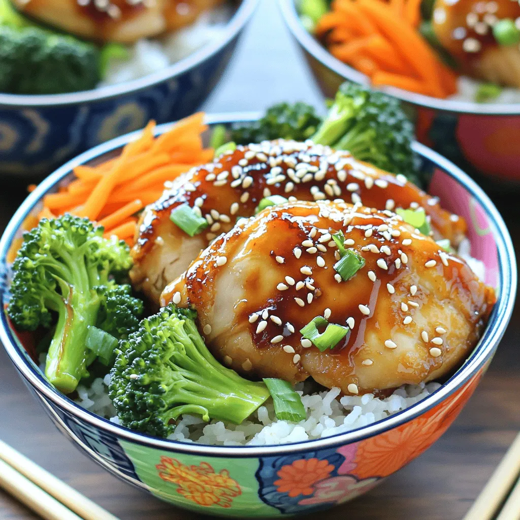 Teriyaki Chicken Rice Bowls Simple and Tasty Meal