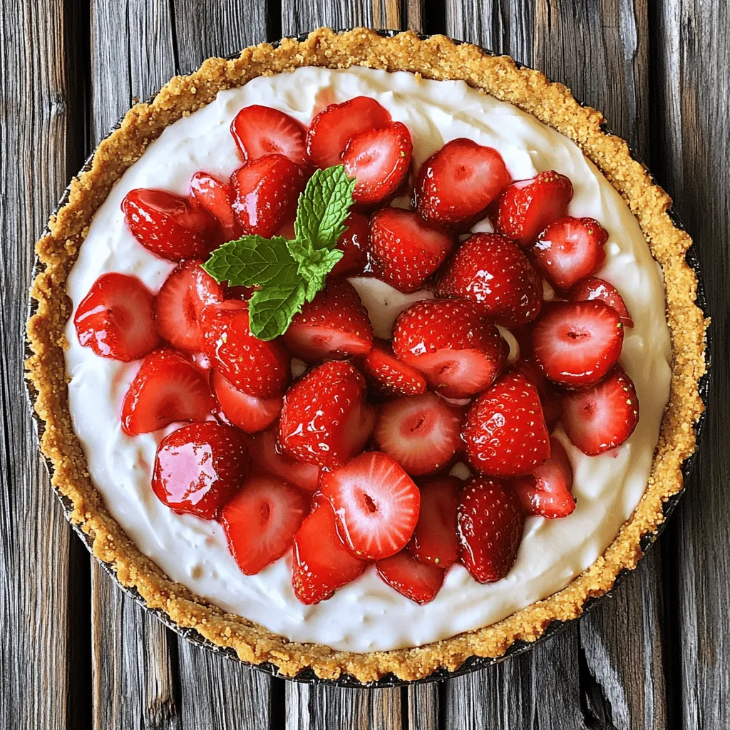 Strawberry Cream Pie Delightful and Easy to Make