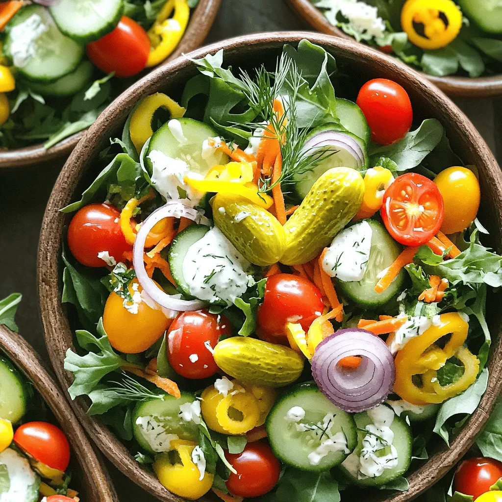 Pickle Ranch Salad Bowls Packed with Fresh Goodness