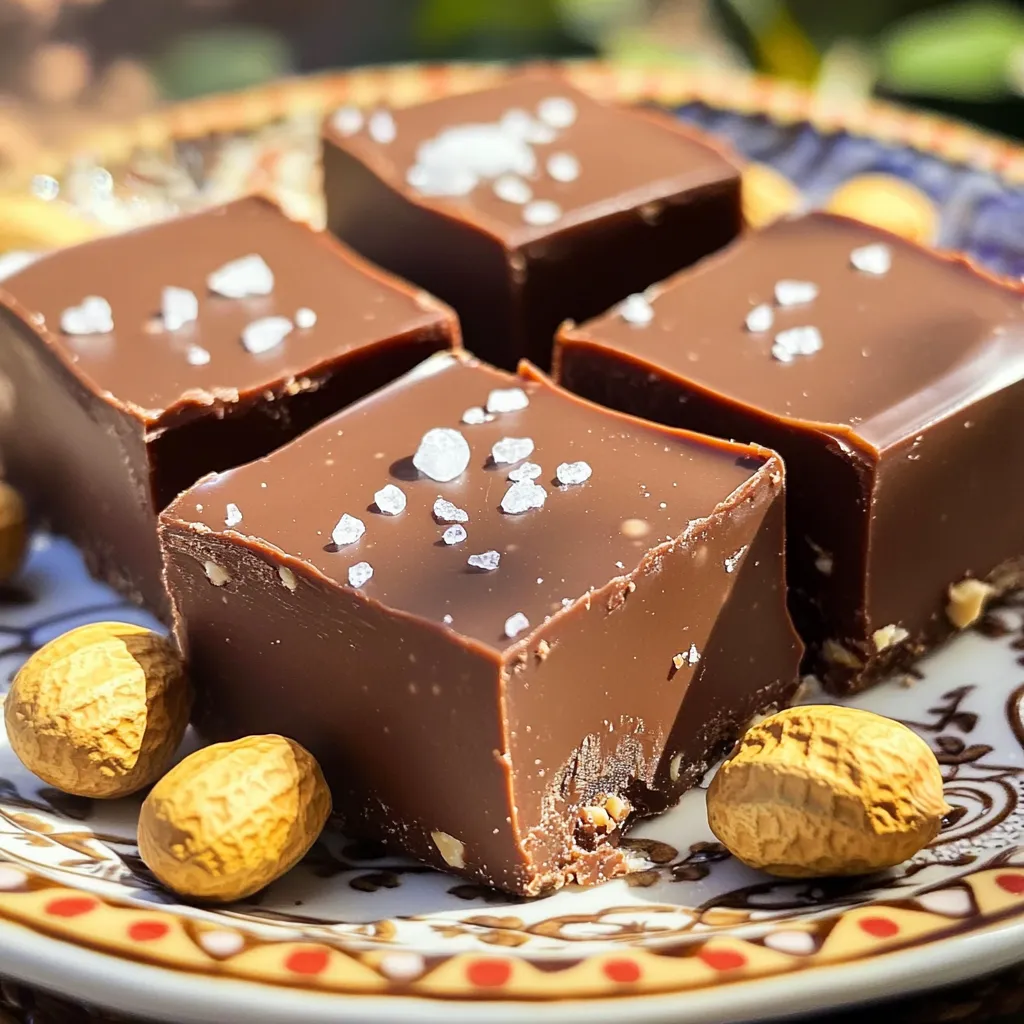 No-Bake Chocolate Peanut Butter Fudge Delight