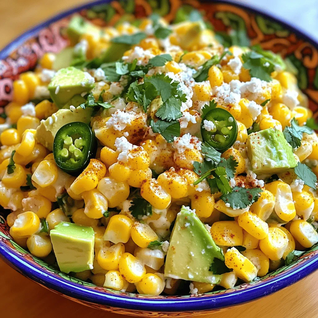 Mexican Street Corn Salad Flavorful and Easy Recipe