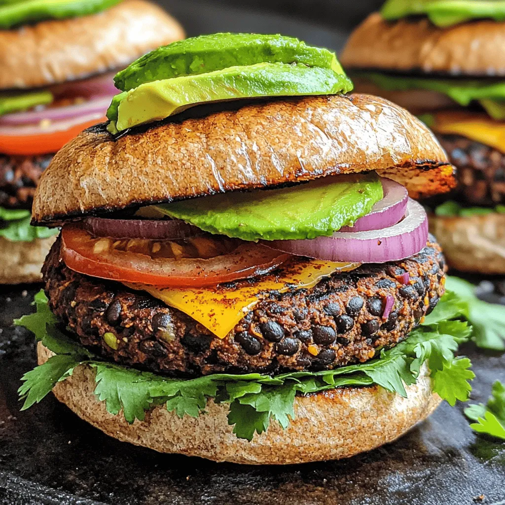 Chipotle Black Bean Burgers Flavorful and Simple Recipe