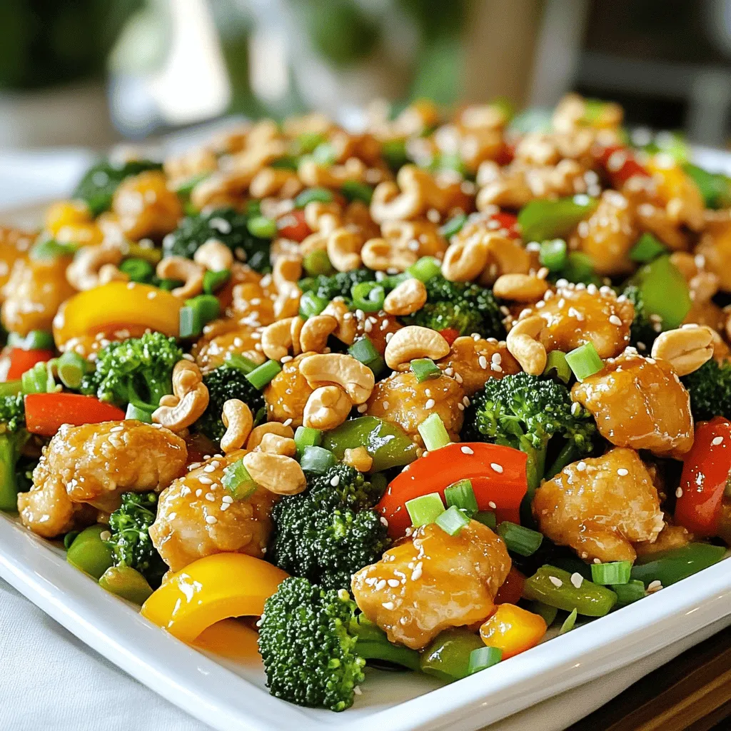 Cashew Chicken Recipe Quick and Flavorful Meal