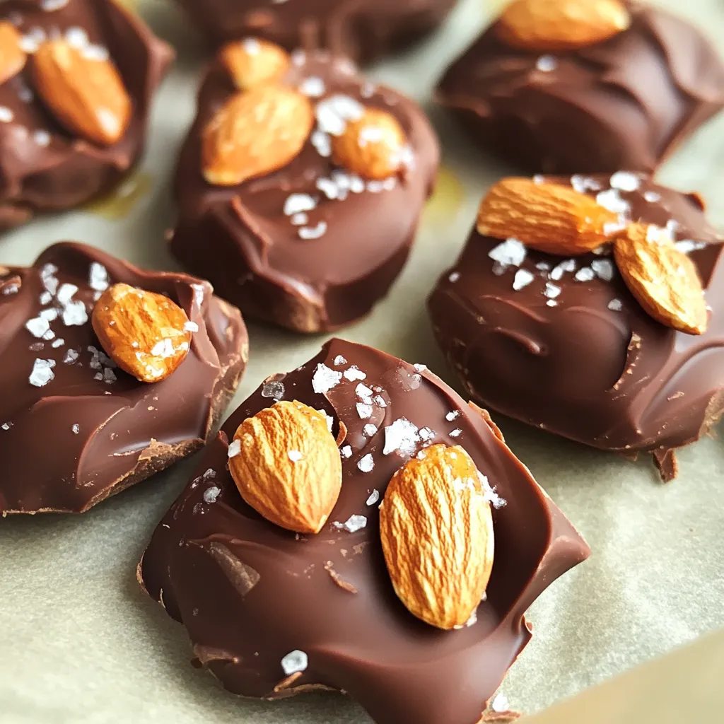 No-Bake Chocolate Almond Clusters Simple and Sweet