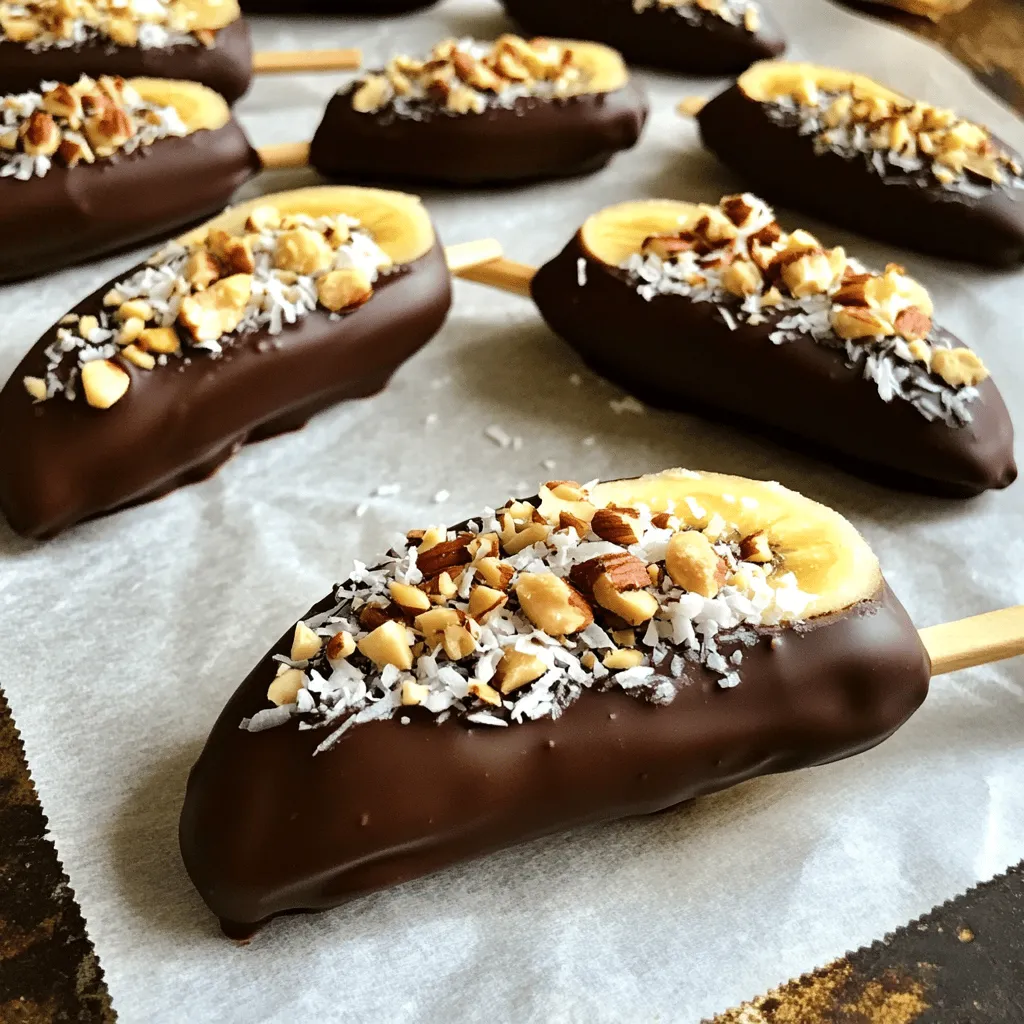 Chocolate Covered Banana Pops Simple and Delicious Treat