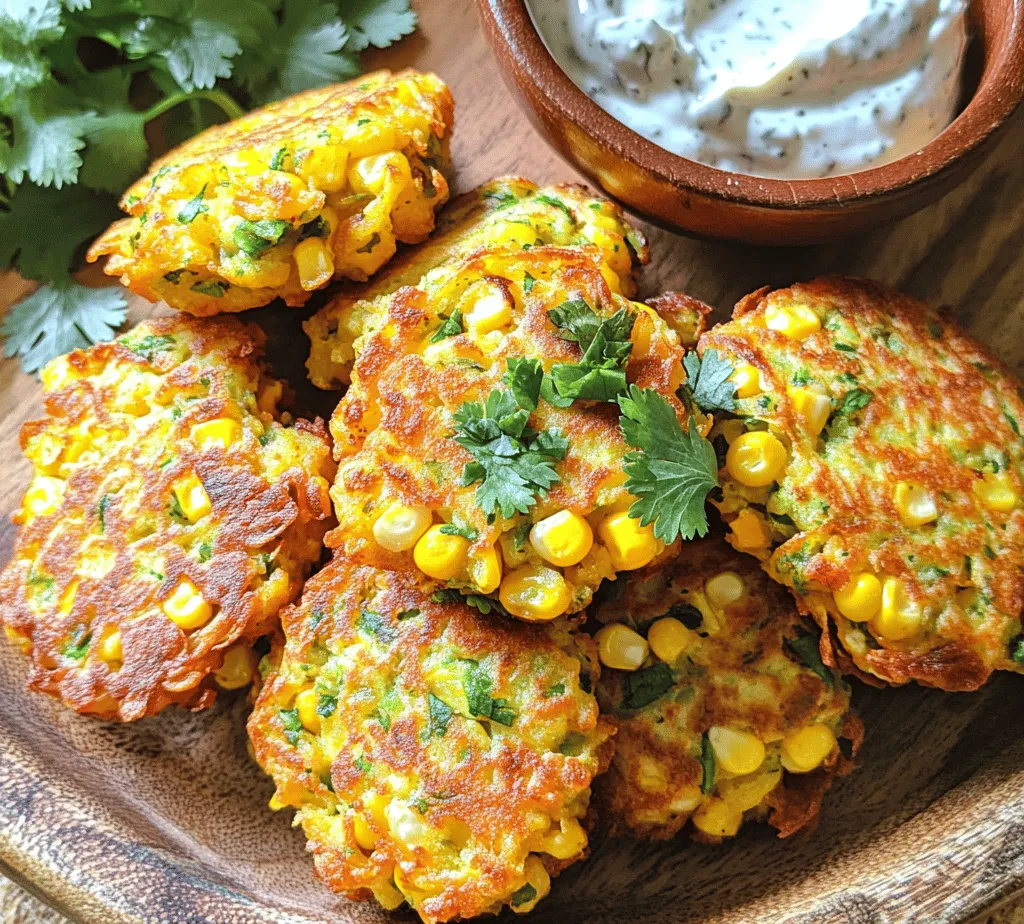 If you’re looking for a delightful appetizer or snack that packs a punch, look no further than Zesty Jalapeño Corn Fritters. These savory morsels are not only a feast for the eyes but also a treat for the taste buds. Imagine a golden-brown fritter, crispy on the outside, with a burst of sweet corn flavor complemented by the fiery kick of fresh jalapeños. The balance of sweetness and spice makes these fritters a crowd-pleaser at any gathering, whether it’s a casual family dinner or a festive party with friends.
