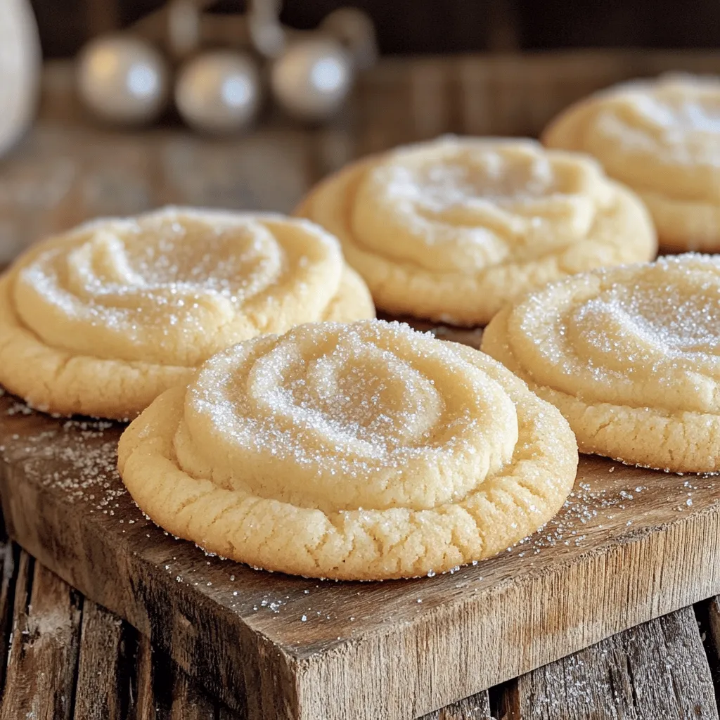 To make classic soft sugar cookies, you need simple ingredients. Here’s what you’ll need: