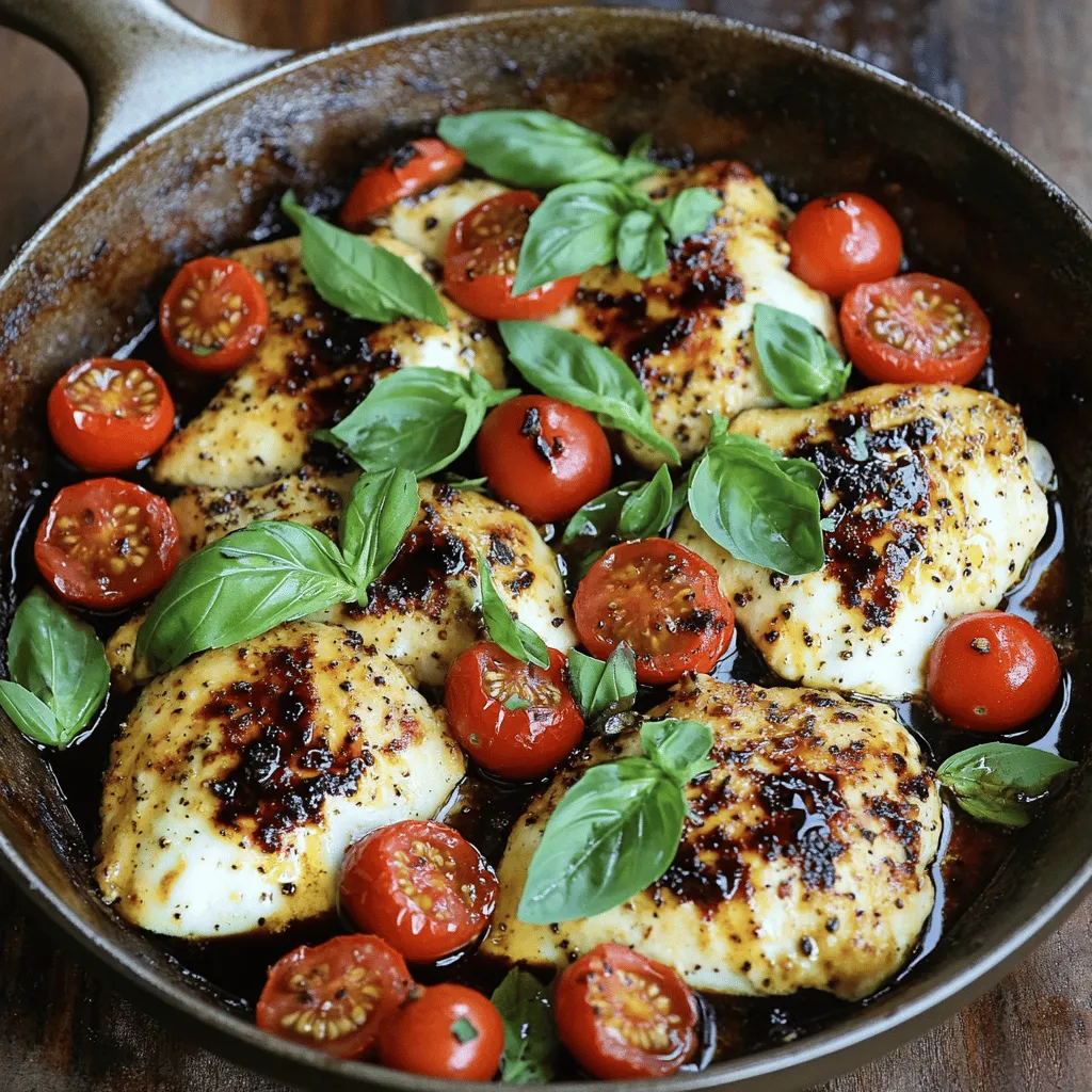 To make Classic Caprese Chicken, you