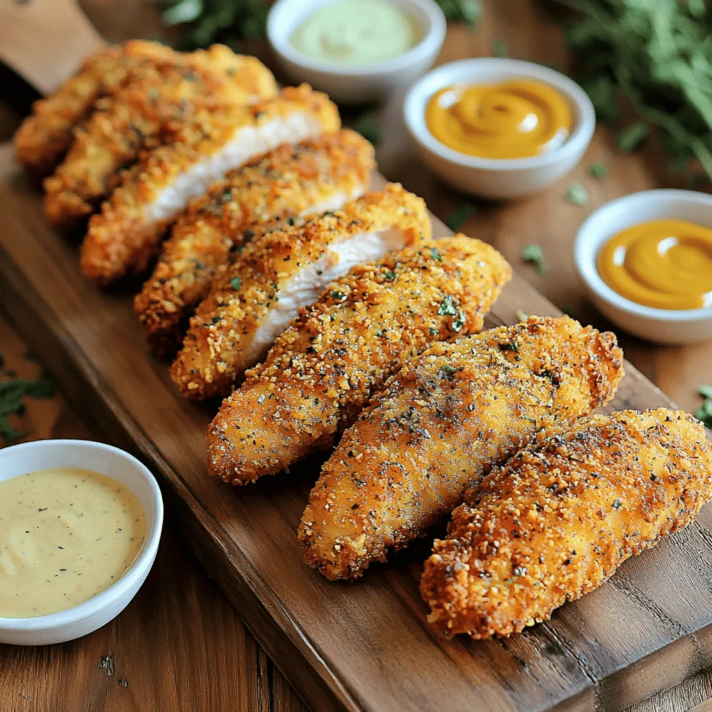 Homemade Chicken Tenders Crispy and Simple Recipe